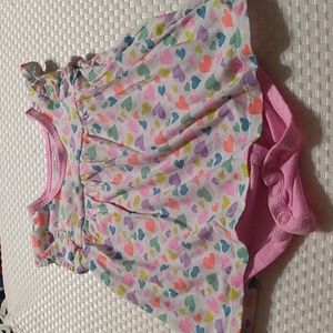 Swiggles Dress Onesie - Size 6-9 months